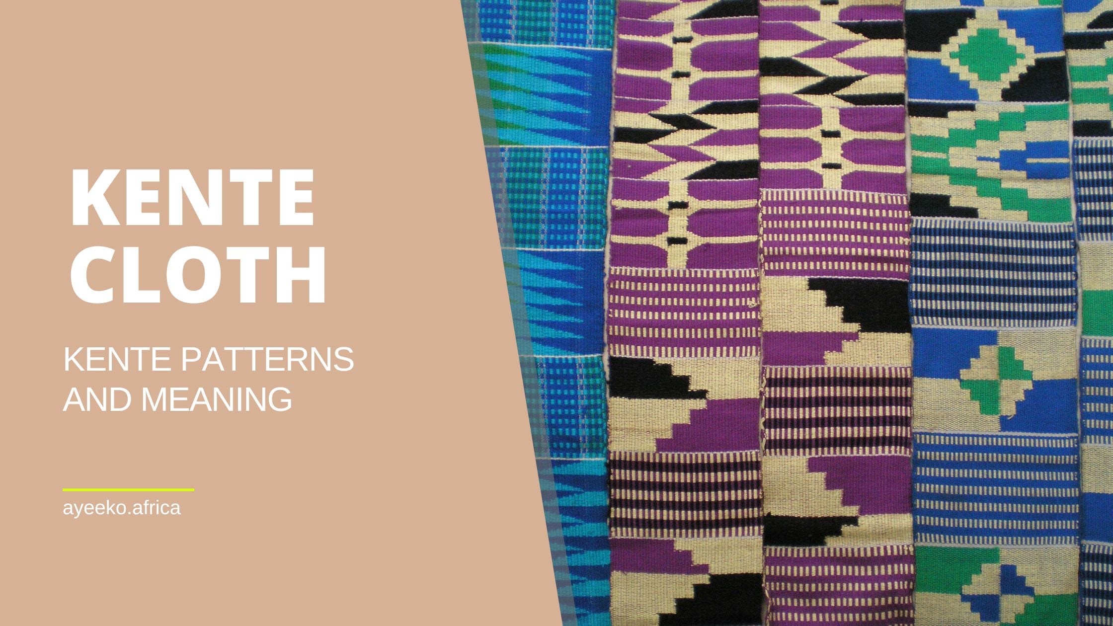 Colorful Kente Digital Paper African Kente Cloth Woven 
