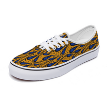 African Print  Unisex Lace Up Canvas